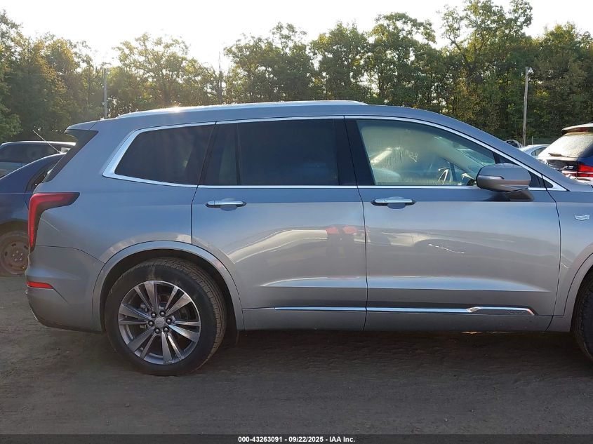 2025 Cadillac Xt6 Awd Premium Luxury VIN: 1GYKPDRS6SZ118742 Lot: 43263091