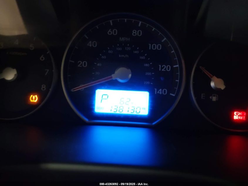 2011 Hyundai Santa Fe Gls V6 VIN: 5XYZGDAG0BG012863 Lot: 43263092