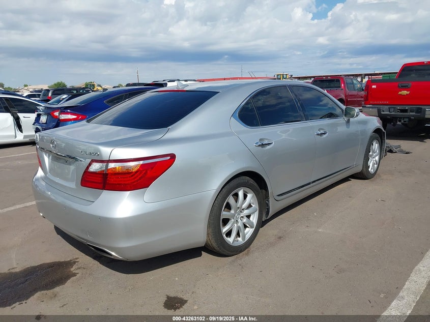 Vin: jthbl5ef5a5096107, lot: 43757670, lexus ls 460 20104