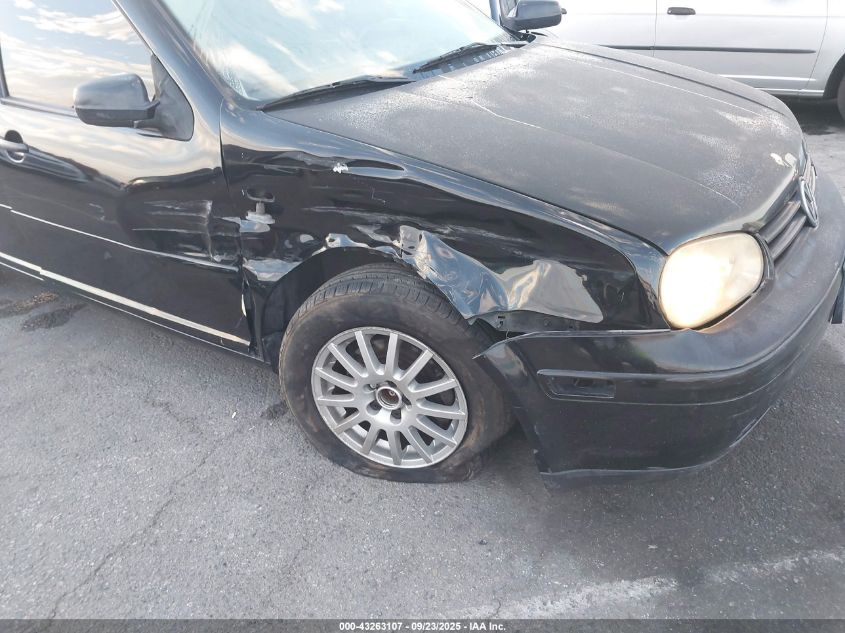 2004 Volkswagen Golf Gls 2.0L VIN: 9BWGL61J644004512 Lot: 43263107