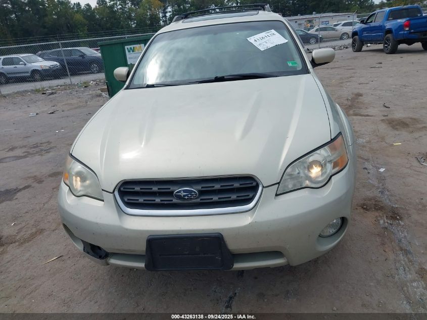 2006 Subaru Outback 2.5I Limited VIN: 4S4BP62C367339992 Lot: 43263138