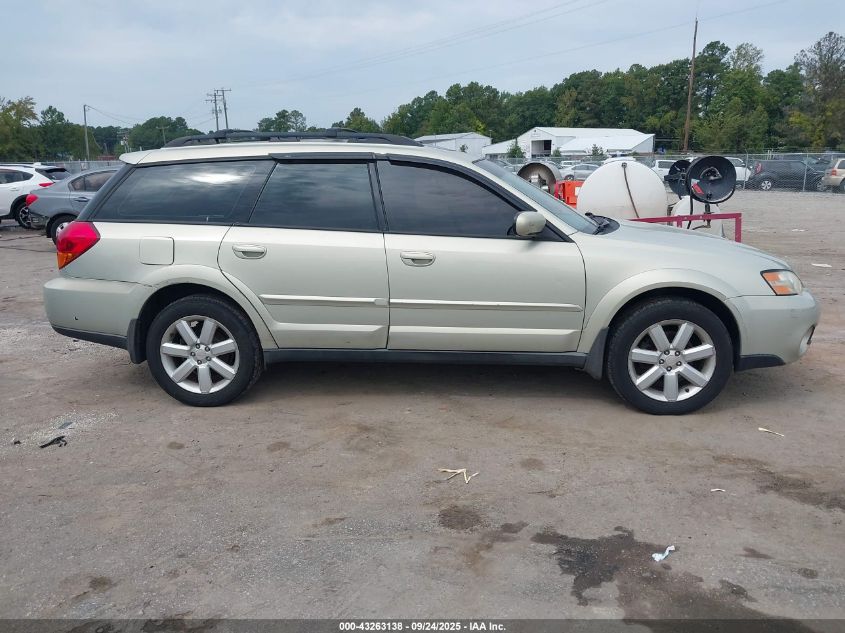 2006 Subaru Outback 2.5I Limited VIN: 4S4BP62C367339992 Lot: 43263138
