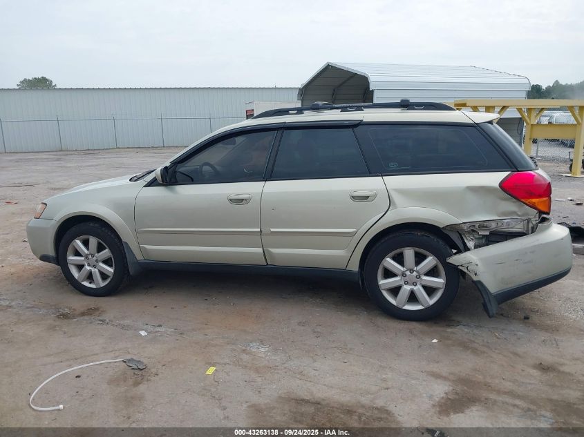 2006 Subaru Outback 2.5I Limited VIN: 4S4BP62C367339992 Lot: 43263138