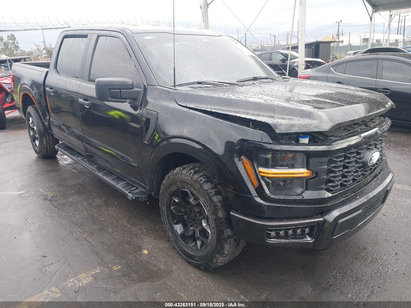 Vin: 1ftew2k50rkd6536 , lot: 43757719, ford f150 stx 2024 img_1