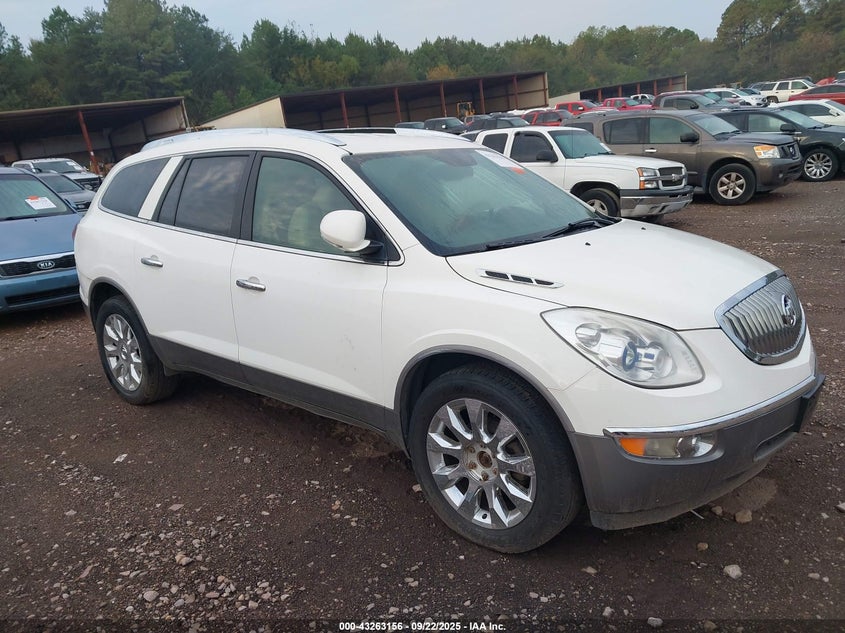 2012 Buick Enclave Premium white suv gasoline 5GAKVDED7CJ137675 photo #1