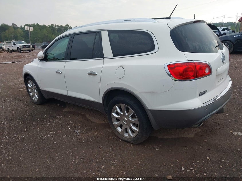 2012 Buick Enclave Premium white suv gasoline 5GAKVDED7CJ137675 photo #4