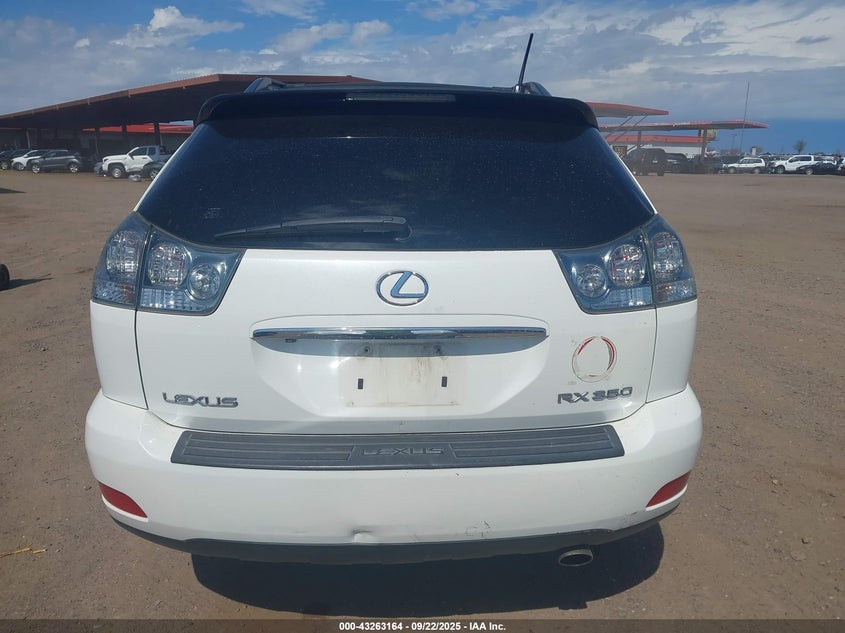 2008 Lexus Rx 350 VIN: JTJHK31U682854486 Lot: 43263164