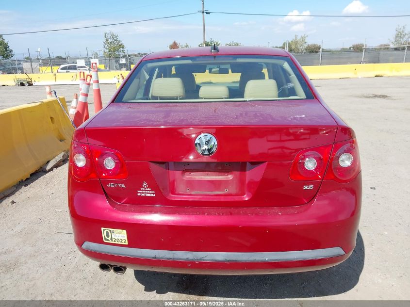 2006 Volkswagen Jetta 2.5 VIN: 3VWDF71K56M641494 Lot: 43263171