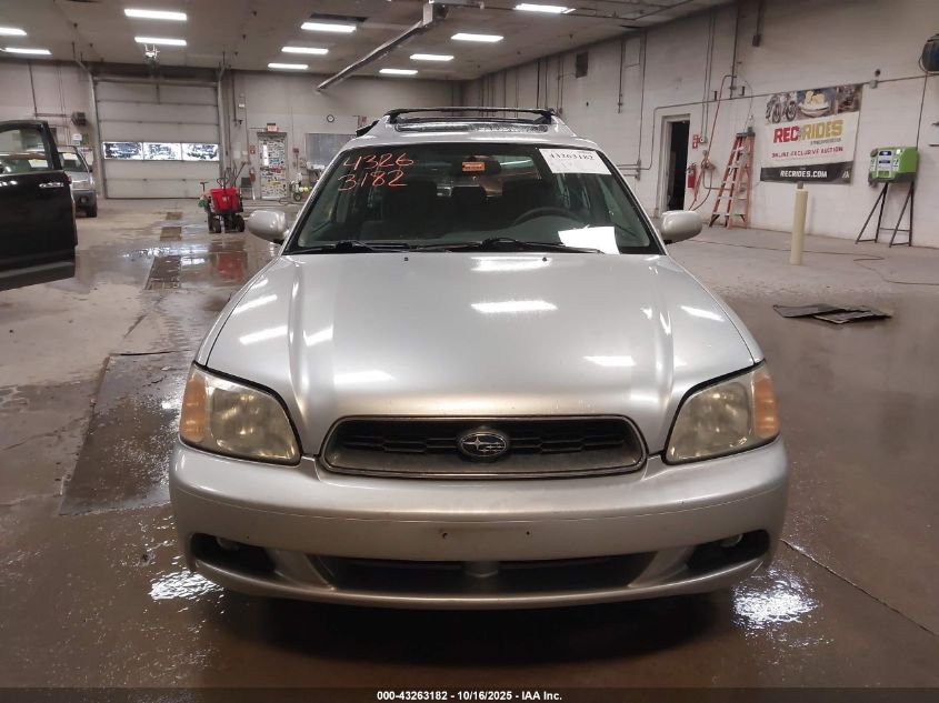 2004 Subaru Legacy L/L W/35Th Anniversary Edition VIN: 4S3BH625247301587 Lot: 43263182