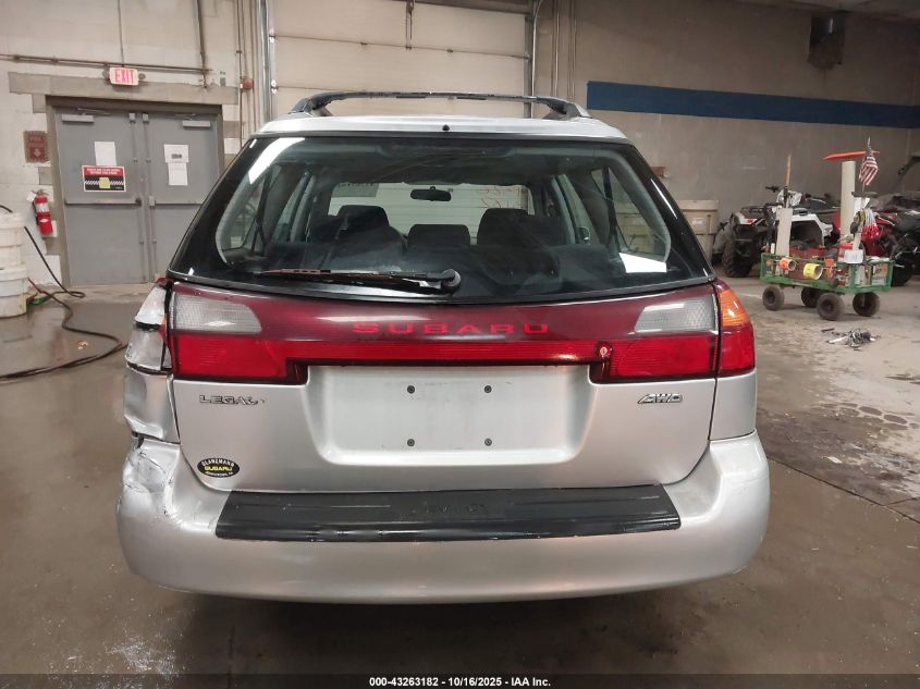 2004 Subaru Legacy L/L W/35Th Anniversary Edition VIN: 4S3BH625247301587 Lot: 43263182