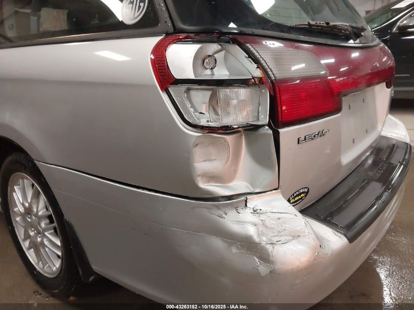 2004 Subaru Legacy L/L W/35Th Anniversary Edition VIN: 4S3BH625247301587 Lot: 43263182