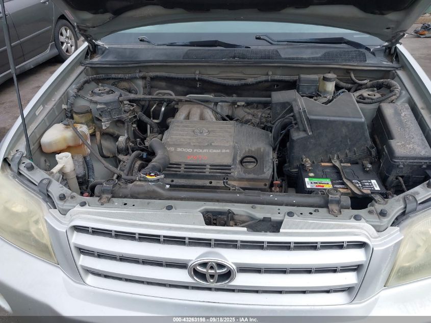 2002 Toyota Highlander Limited V6 VIN: JTEHF21A420053917 Lot: 43263198