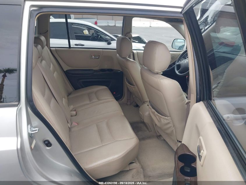 2002 Toyota Highlander Limited V6 VIN: JTEHF21A420053917 Lot: 43263198