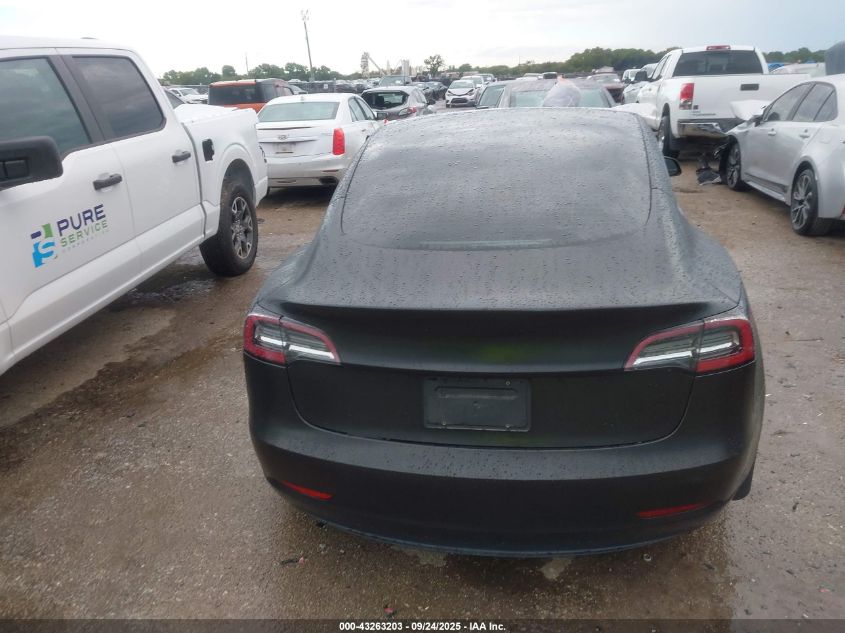 2023 Tesla Model 3 Rear-Wheel Drive VIN: 5YJ3E1EA1PF411506 Lot: 43263203
