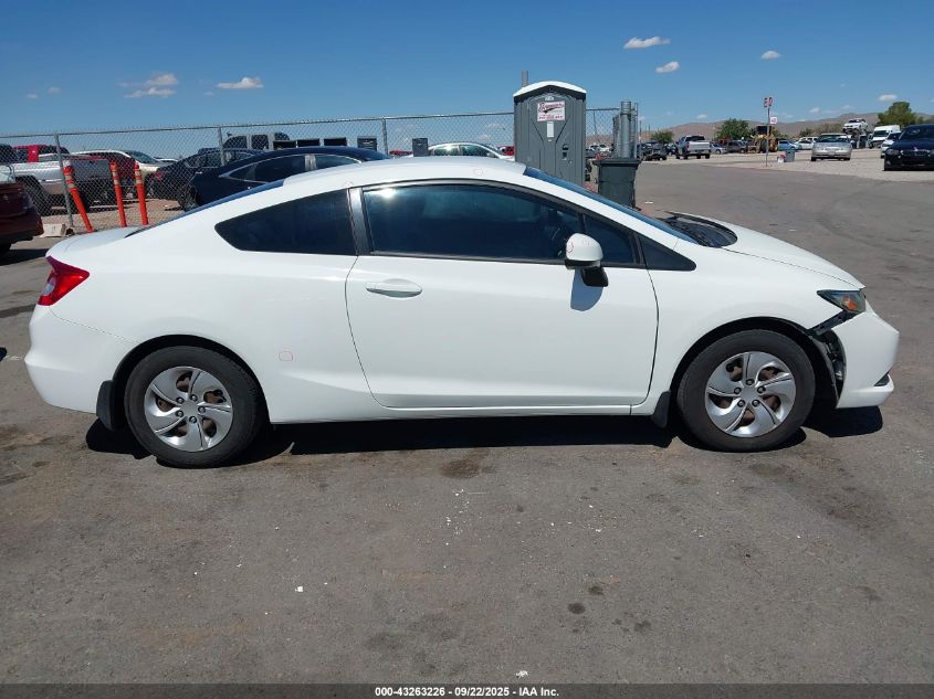 2013 Honda Civic Lx VIN: 2HGFG3B5XDH513484 Lot: 43263226