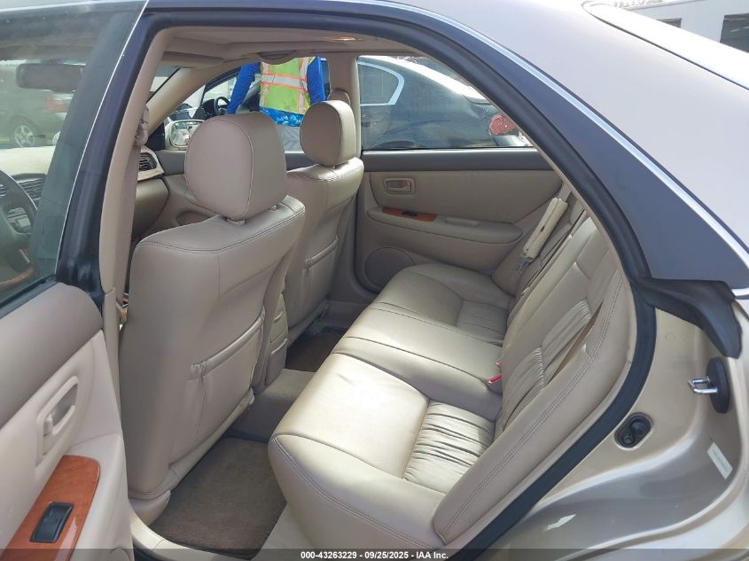 2000 Lexus Es 300 VIN: JT8BF28G2Y5089653 Lot: 43263229