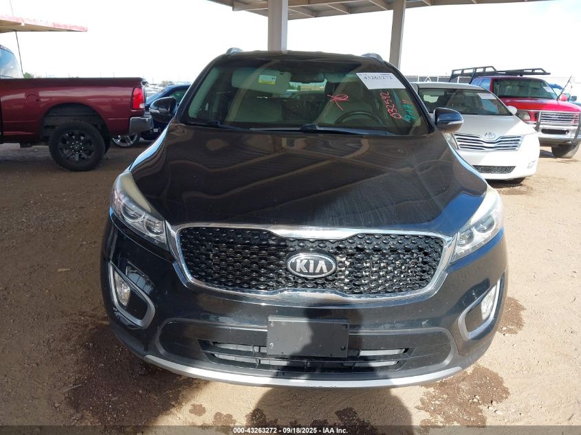 2016 Kia Sorento 2.0T Ex VIN: 5XYPH4A18GG032592 Lot: 43263272