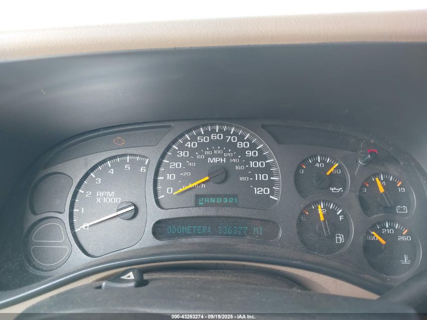 2003 Chevrolet Tahoe Z71 VIN: 1GNEK13Z73R201501 Lot: 43263274