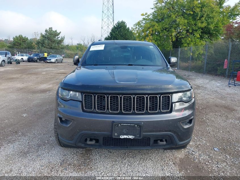 2016 Jeep Grand Cherokee 75Th Anniversary VIN: 1C4RJFAG0GC349218 Lot: 43263277