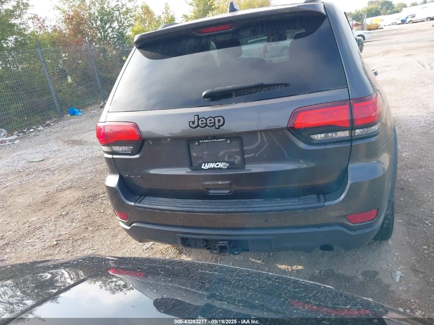 2016 Jeep Grand Cherokee 75Th Anniversary VIN: 1C4RJFAG0GC349218 Lot: 43263277