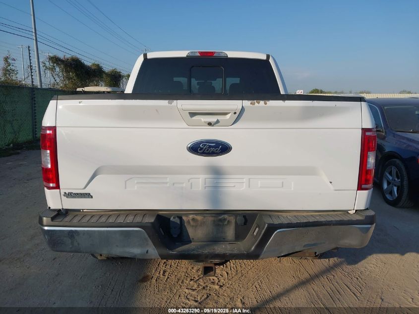 2018 Ford F-150 Lariat VIN: 1FTEW1E55JKF90104 Lot: 43263290