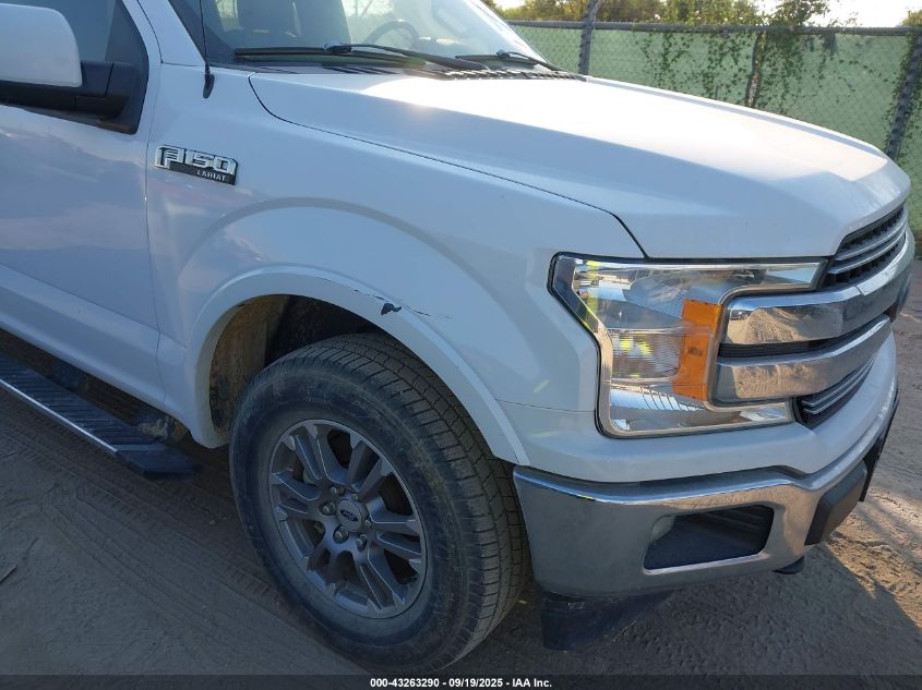 2018 Ford F-150 Lariat VIN: 1FTEW1E55JKF90104 Lot: 43263290