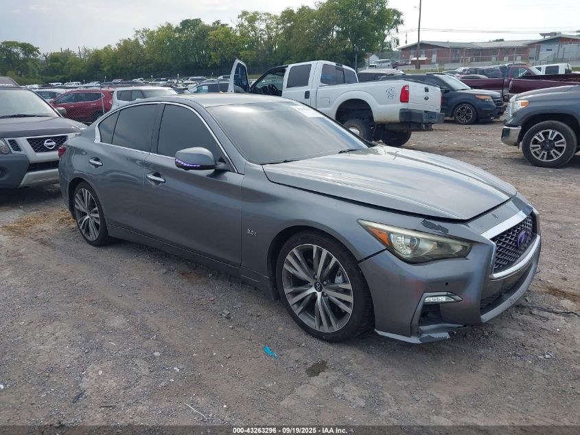 2019 Infiniti Q50 3.0T Sport VIN: JN1EV7AP4KM519594 Lot: 43263296