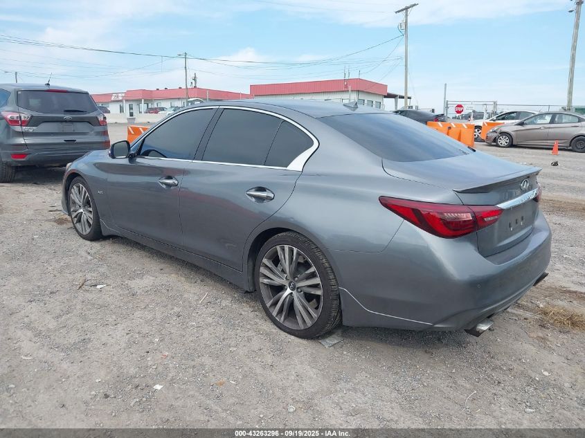 2019 Infiniti Q50 3.0T Sport VIN: JN1EV7AP4KM519594 Lot: 43263296