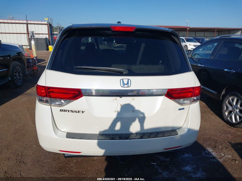 2015 Honda Odyssey Ex-L VIN: 5FNRL5H60FB022546 Lot: 43263301