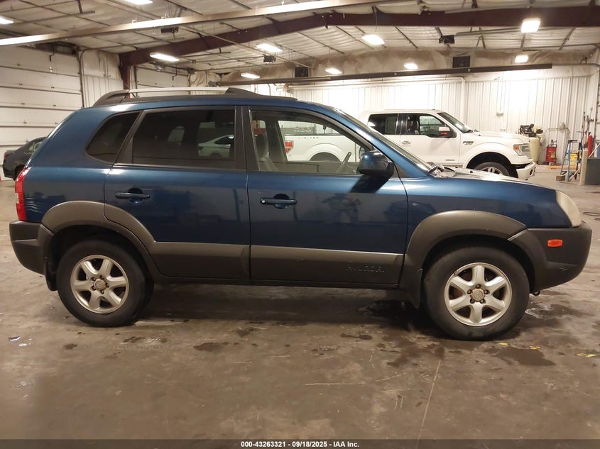 2005 Hyundai Tucson Gls/Lx VIN: KM8JN72D45U114433 Lot: 43263321