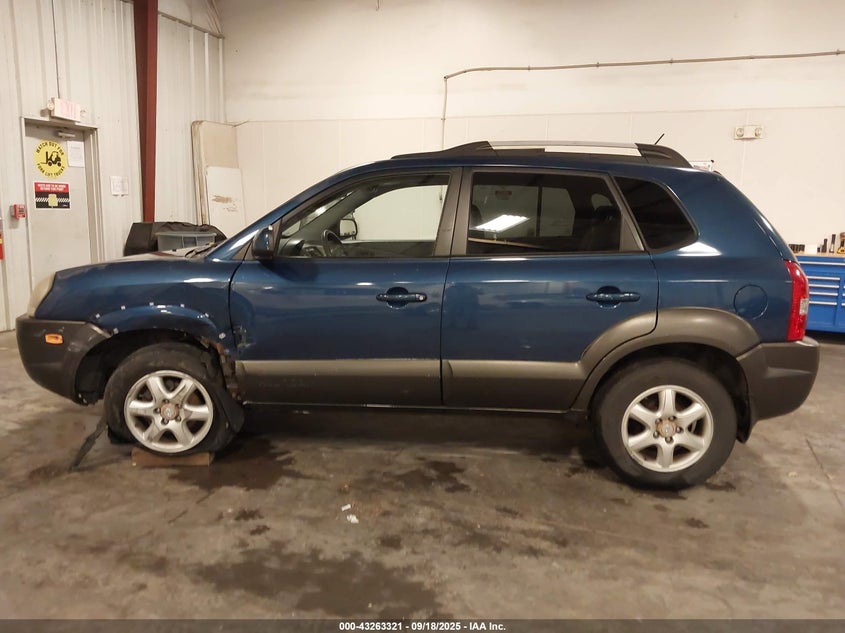 2005 Hyundai Tucson Gls/Lx VIN: KM8JN72D45U114433 Lot: 43263321