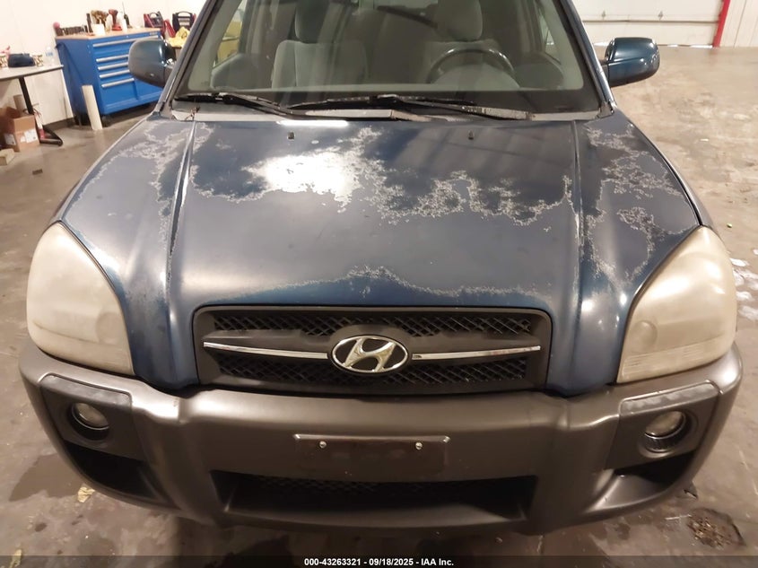2005 Hyundai Tucson Gls/Lx VIN: KM8JN72D45U114433 Lot: 43263321