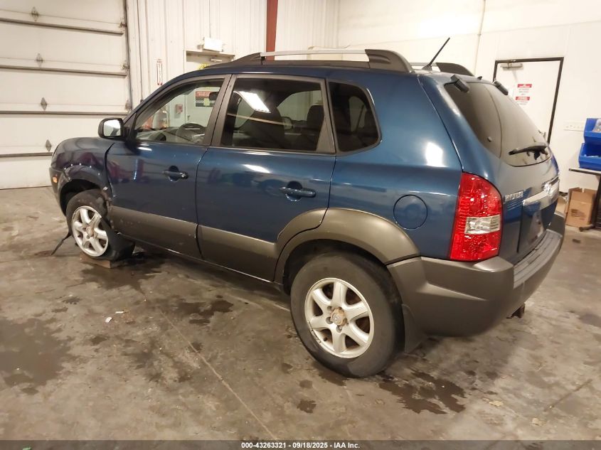 KM8JN72D45U114433 2005 HYUNDAI TUCSON photo no. 3