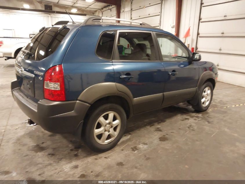 KM8JN72D45U114433 2005 HYUNDAI TUCSON photo no. 4