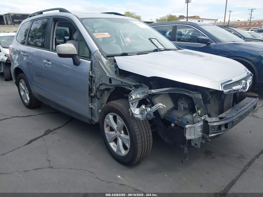 2016 SUBARU FORESTER 2.5I PREMIUM - JF2SJADC8GG454094