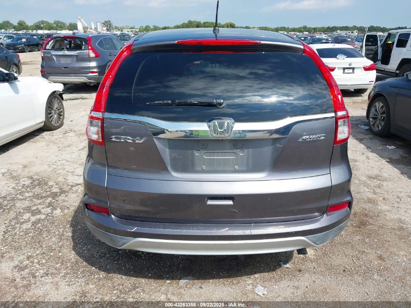 2015 Honda Cr-V Ex VIN: 2HKRM4H53FH654649 Lot: 43263356