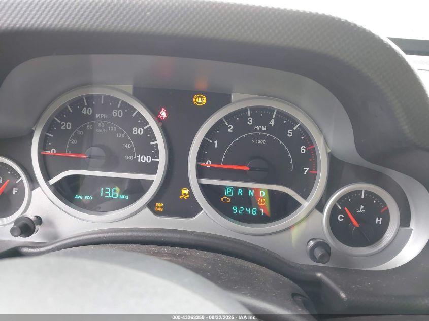 2010 Jeep Wrangler Sahara VIN: 1J4AA5D19AL184012 Lot: 43263359