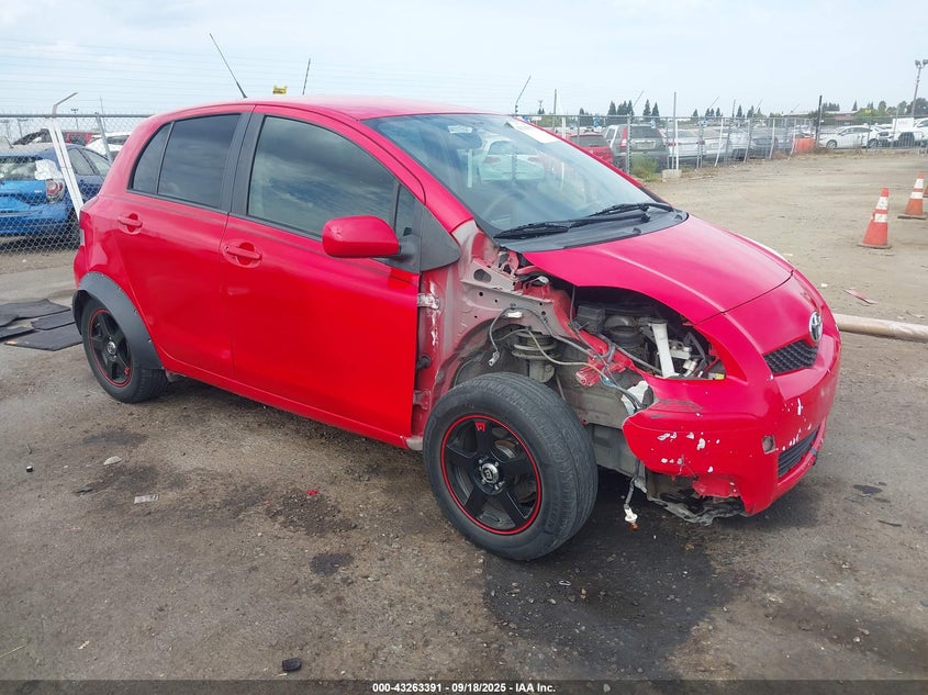 JTDKT4K3XA5283719 2010 Toyota Yaris auction photo 1