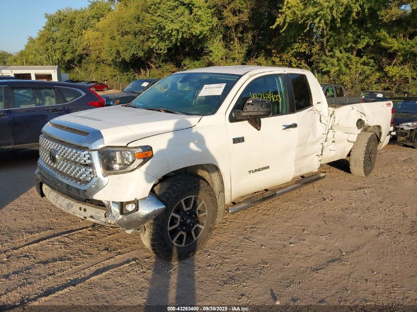 2018 TOYOTA TUNDRA SR5 5.7L V8 - 5TFCY5F18JX023487