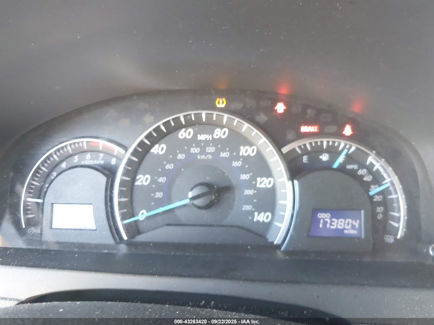 2013 Toyota Camry Xle VIN: 4T4BF1FK0DR282226 Lot: 43263420