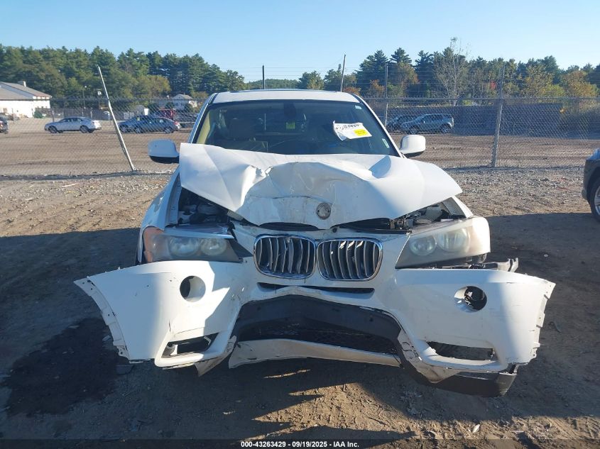 2011 BMW X3 xDrive28I VIN: 5UXWX5C55BLW13810 Lot: 43263429