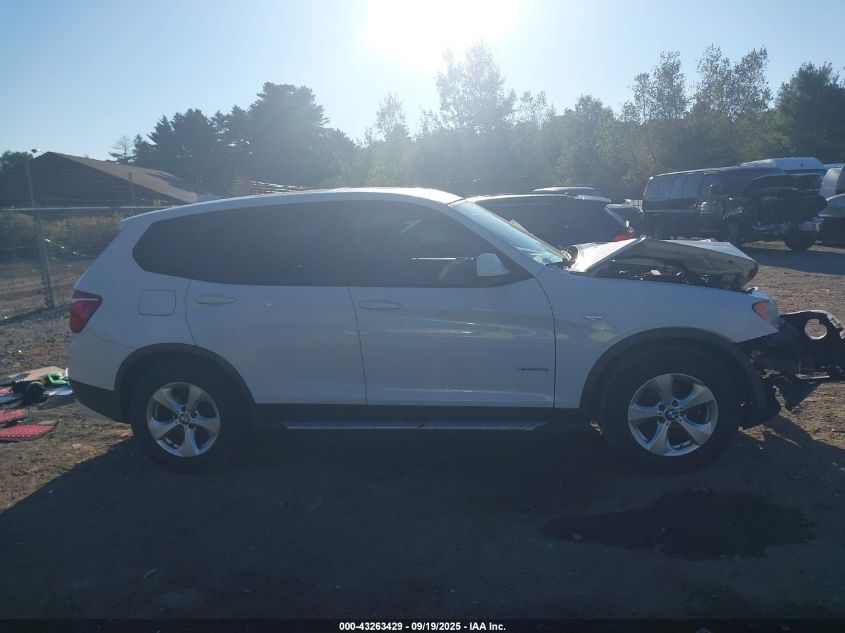 2011 BMW X3 xDrive28I VIN: 5UXWX5C55BLW13810 Lot: 43263429