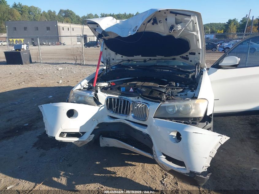 2011 BMW X3 xDrive28I VIN: 5UXWX5C55BLW13810 Lot: 43263429