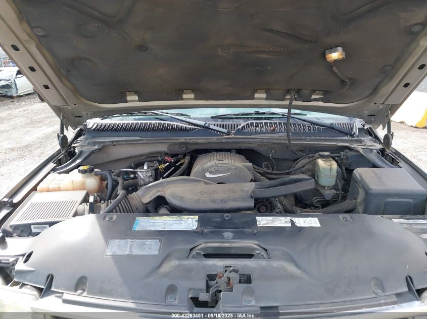 2001 Chevrolet Suburban C1500 VIN: 3GNEC16T21G248839 Lot: 43263451