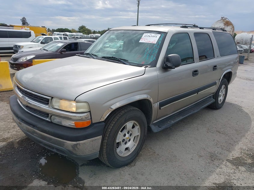 2001 Chevrolet Suburban 1500 Ls beige other gasoline 3GNEC16T21G248839 photo #3