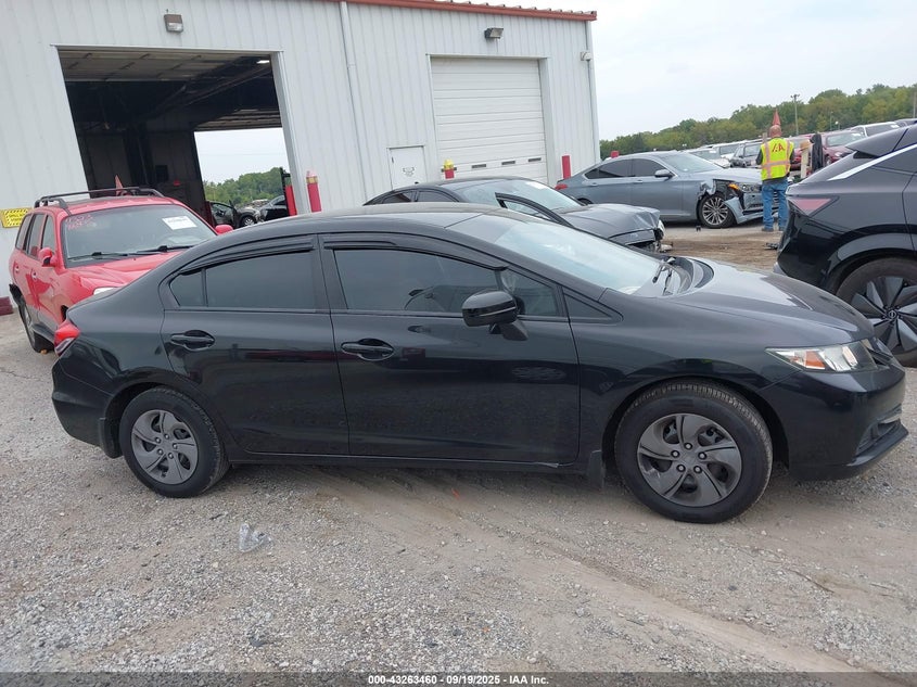 2014 Honda Civic Lx VIN: 2HGFB2F59EH544634 Lot: 43263460
