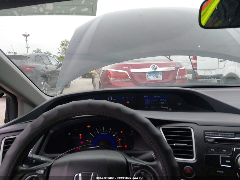 2014 Honda Civic Lx VIN: 2HGFB2F59EH544634 Lot: 43263460