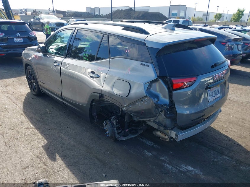 2020 GMC Terrain Fwd Sle grey suv gasoline 3GKALMEV3LL150073 photo #4