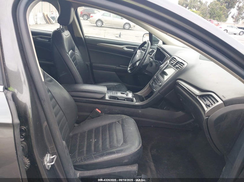 2017 Ford Fusion 2.0 Energi Se Luxury Grey Lot 111043263505 Vin 3FA6P0PU8HR368460