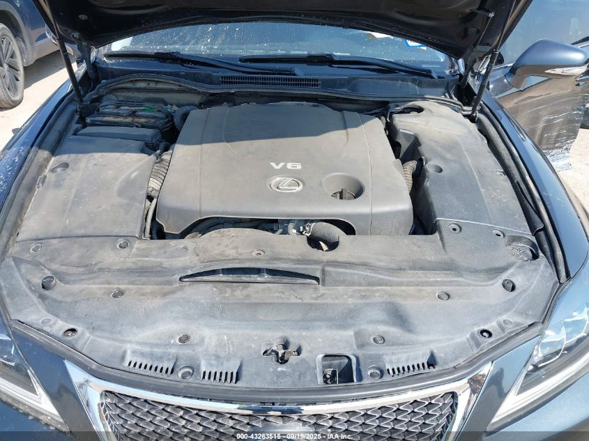 2011 Lexus Is 250 VIN: JTHBF5C24B5145287 Lot: 43263515